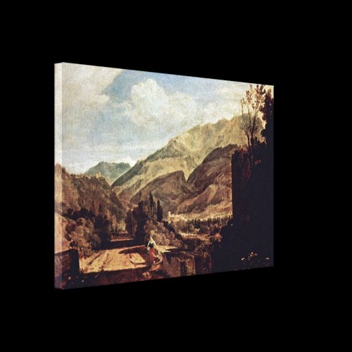 Joseph William Turner - Castle of Saint-Michel Stretched Canvas Prints