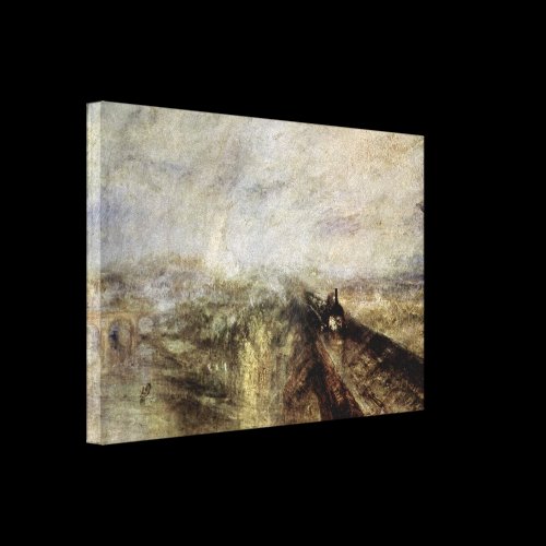 Joseph William Turner - Rain Steam and Speed Stretched Canvas Prints