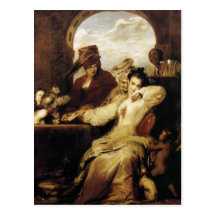 'Josephine and Fortune-Teller' Postcards