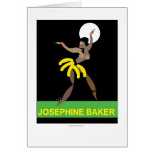 JOSEPHINE BAKER GREETING CARD