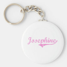 Josephine Classic Style Name Key Chain