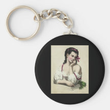 Josephine Ducollet - Reverie, after Fantin Latour Keychain