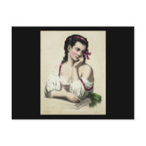 Josephine Ducollet - Reverie, after Fantin Latour Post Card