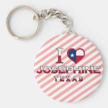 Josephine, Texas Keychains