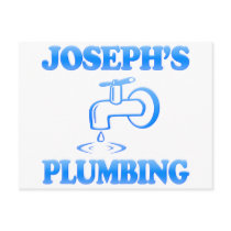 Joseph's Plumbing postcards