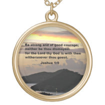 Joshua 1:9 jewelry