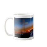 Joshua 1:9 Sunset Crosses Coffee Mugs