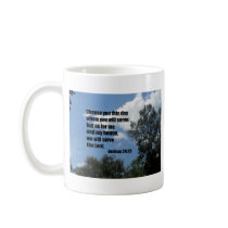 Joshua 24:15 mug