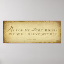 Joshua 24:15 print