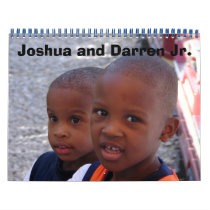 Joshua and Darren Jr. 2007 Calendar
