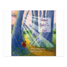 Joshua Talks to God Coverart Postcard