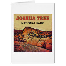 JOSHUA TREE National Park Greeting Card