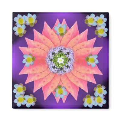 Josie's Flowers Magnet by jenland