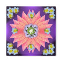 Josie's Flowers Magnet by jenland Josie's Flowers Magnet