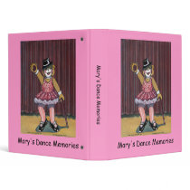 Journal of Dance Memories 3 Ring Binder