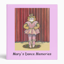 Journal of Dance Memories Vinyl Binder