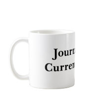 Journal of My Current Opinion mugs