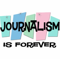 Journalism Is Forever photo sculptures