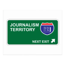 Journalism Next Exit Postcards