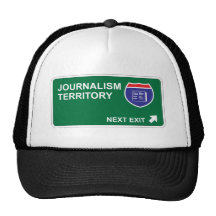 Journalism Next Exit Trucker Hats