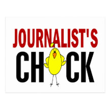 JOURNALIST’S CHICK POST CARD