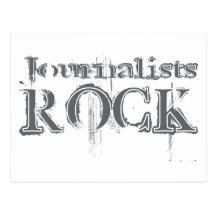 Journalists Rock Postcards