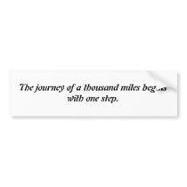 Journey bumper stickers