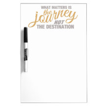 JOURNEY custom message board Dry Erase Board