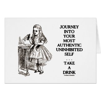 Journey Into Your Most Authentic Uninhibited Self Cards