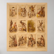 Journey of a Slave by James Fuller Queen 1863 Poster