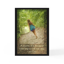 "Journey of a thousand Miles" Greeting Card