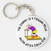 Journey Of A Thousand Miles Keychain