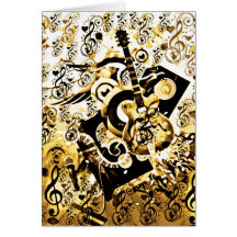 Journey Of Music,Rocks Gold_ Card