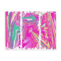 Journey Postal abstract Card postcards