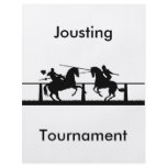 Jousting, Jousting, Tournament Full Color Flyer