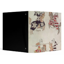 Jousting Knights, from Sir Thomas Holmes' Book Binder