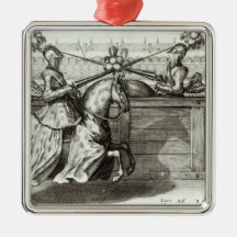 Jousting Tournament in a square Ornaments