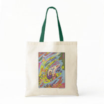 Joy, abstract bags by RLMdesignes Joy, abstract bags