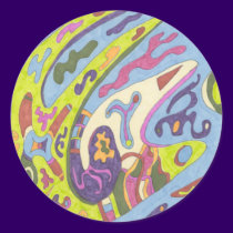 Joy, abstract stickers