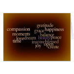 Joy and Gratitude Gold Card