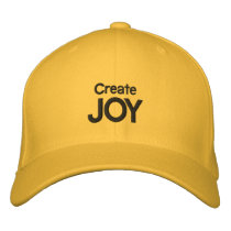 JOY embroidered hats by Clarence_Jones JOY embroidered hats