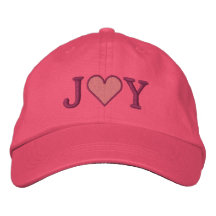 JOY EMBROIDERED HAT