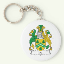 Joy Family Crest Keychain