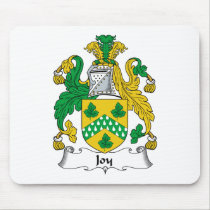 Joy Family Crest Mousepad