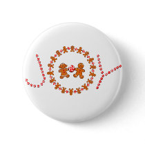 JOY, GINGERBREAD KIDS & CANDY by SHARON SHARPE buttons