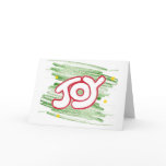 Joy Greeting Card