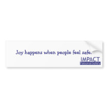 Joy Happens bumper sticker bumper stickers by impactnm Joy Happens bumper sticker bumper stickers