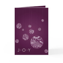 JOY Holiday Card