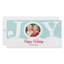 Joy Holiday Photo Card photo cards