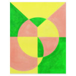 JOY in abstract art flyers